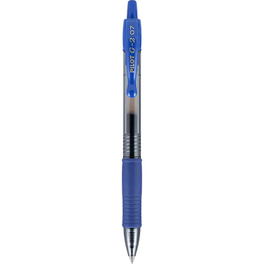 Pilot G2 Retractable Gel Pens, Fine Point, Blue Ink, 36/Pack (84066)